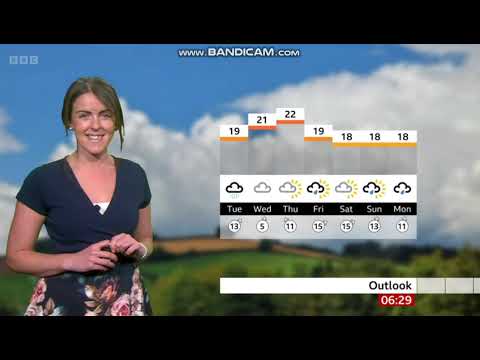 [HD] Alex Osbourne BBC ONE Spotlight weather August 7th 2023 - 60 fps