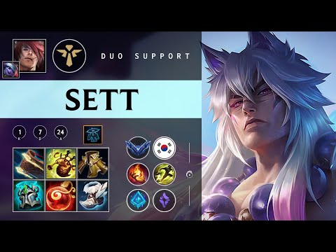 Sett Support vs Thresh - KR Diamond Patch 26.01