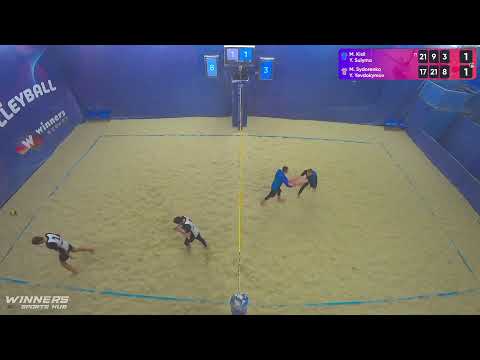 15:10 M. Kisil / Y. Sulyma - M. Sydorenko / Y. Yevdokymov 02.03.2023 | Winners Beach Volleyball