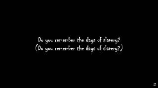 Burning Spear - Slavery Days Lyrics.