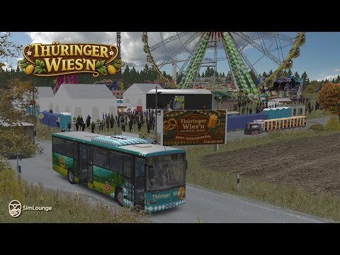 Thüringer Wies’n | Linie 2 zum Festplatz | Mercedes O550 Euro 3 | OMSI 2