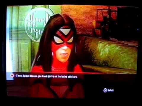Marvel Ultimate Alliance 2 - Spiderwoman Boss Fight