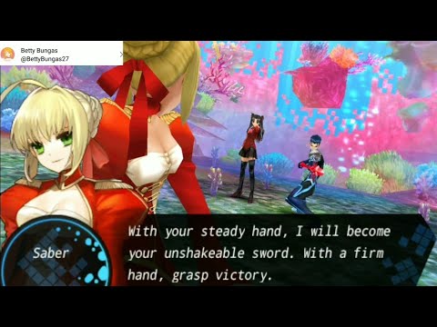 6th Battle - Saber Vs Lancer | Fate EXTRA