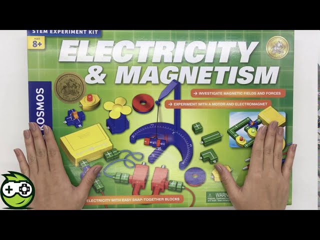 Vídeo relacionado con Miniland Kit de 32 Experimentos Eléctricos para Niños 6 Años, Juguete Stem de Electrónica Segura sin Cables, Laboratorio de Ciencias Educativo con Guía en Español | Circuit Genius