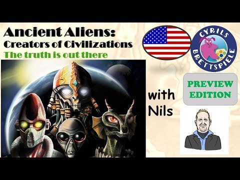 Cyrils Brettspiele - Ancient Aliens - PREVIEW - The truth is out there