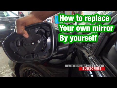How to change your mirror on nissan Altima