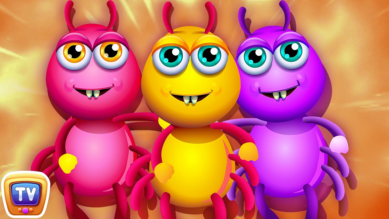 Incy Wincy Spider Nursery Rhyme With Lyrics - Cartoon Animation Rhymes & Songs for Children