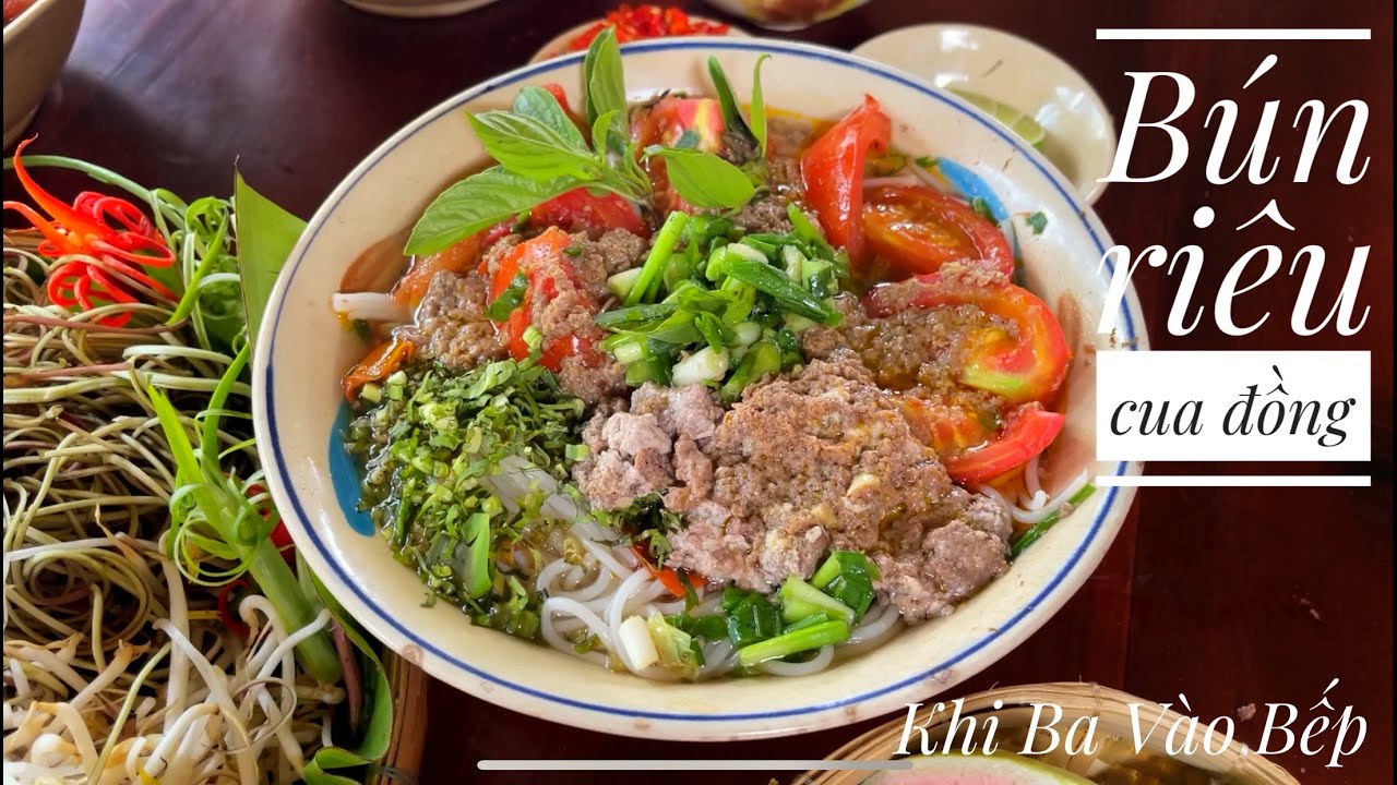 Cách Nấu Riêu Cua Miền Bắc