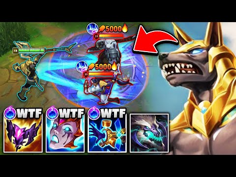 The Burn Nasus build that nobody can beat in lane... (TOO MUCH POKE)