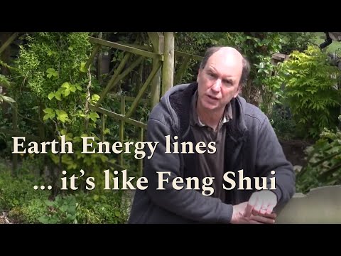 Earth Energy lines in the garden - its like feng shui Part 2