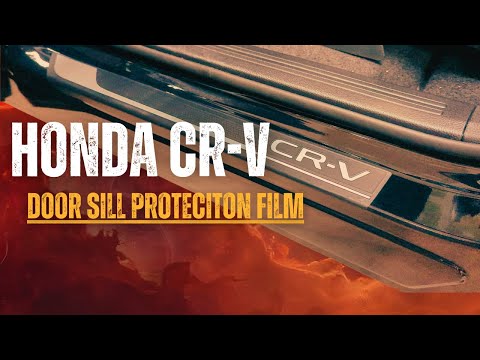 Door Sill Protection Film Install & Review - Honda CR-V 2023 - 2024