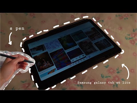📦 Samsung galaxy tab s6 lite (2022)unboxing + case | sxphiie