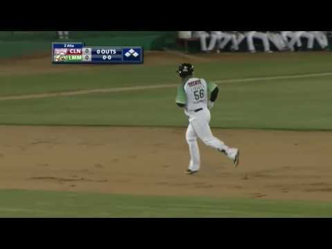 HomeRun de Juan Carlos Linares (2) de Cañeros de Los Mochis LMP2016