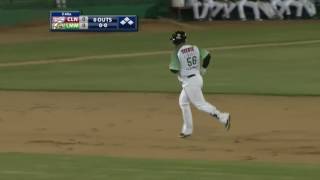 HomeRun de Juan Carlos Linares (2) de Cañeros de Los Mochis LMP2016
