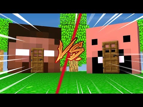 Minecraft: CASA DE HEROBRINE  VS. CASA DE NOTCH  ‹ STHAN ›