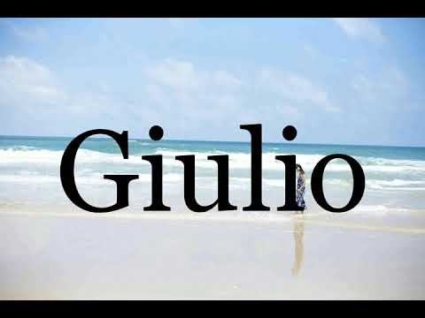 How To Pronounce Giulio🌈🌈🌈🌈🌈🌈Pronunciation Of Giulio