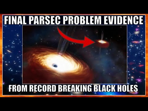 Most Massive Black Hole Pair Ever Found Shows Evidence of Final Parsec Problem
