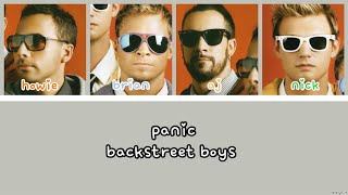 Backstreet Boys | Panic | Color Coded Lyrics