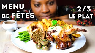 CAILLES FARCIES Viande Hachée Marrons (REPAS de FÊTES)