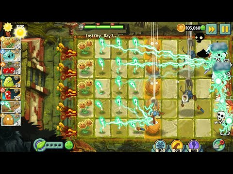 Plants vs Zombies 2 | Lost City Day 6 ~ Day 10