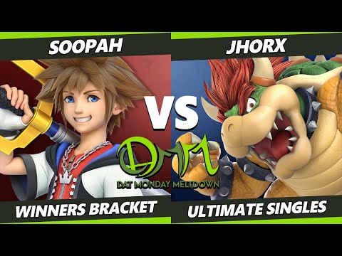DAT Monday Meltdown 221 - Soopah (Sora) Vs. Jhorx (Bowser) SSBU Ultimate Tournament