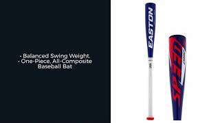 Video thumbnail: Review: Easton Speed Comp -13 USA Baseball Bat (YBB22SPC13)