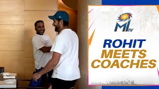 Rohit Sharma meets the Coaches | Mumbai Indians