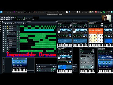 LMMS - Hard Techno Impossible Dream 5 🎶️ 💻️