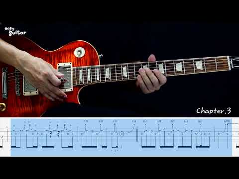 Eagles - Hotel California Guitar Lesson With Tab (Slow Tempo)