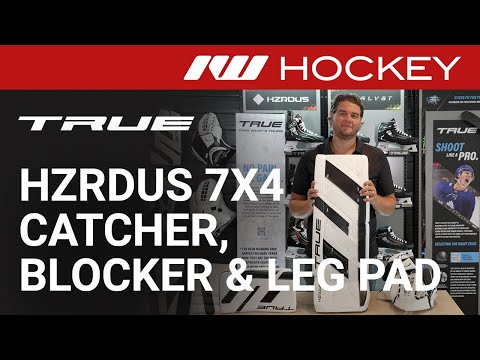 True HZRDUS 7X4 Goalie Catcher, Blocker and Leg Pad Insight