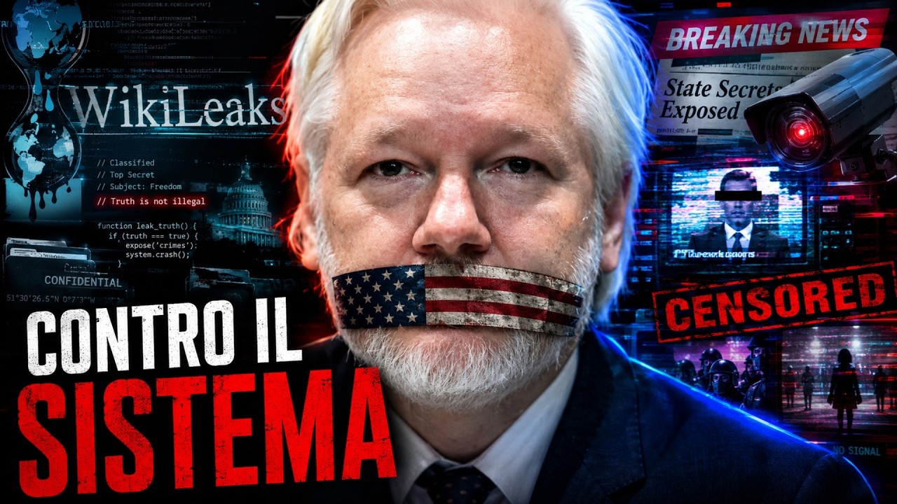 QUASI MORTO per la verità: Assange fa tremare il sistema