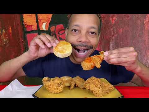 9/10th Popeyes Chicken Mukbang / Eye Care Vlog