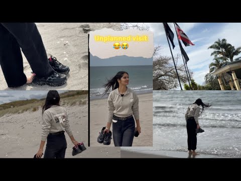 College to beach tk da sfr😂 in New Zealand ✨