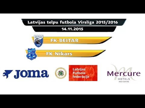 FK BEITAR - FK Nikars [LTFA VIRSLĪGA 2015/16 | Highest Division [Highlights]