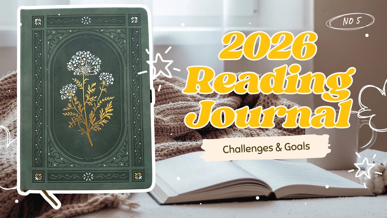 My 2026 Reading Challenges + Goals Spread (Reading Journal Setup)