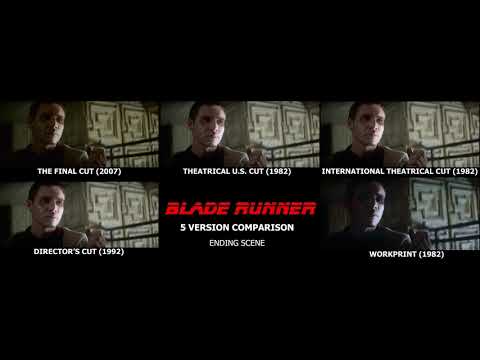 Ending Scene - All 5 Versions - Blade Runner