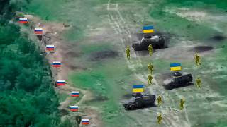 ¡Bradleys y Javelins! ¡Los ucranianos asaltan las trincheras rusas!