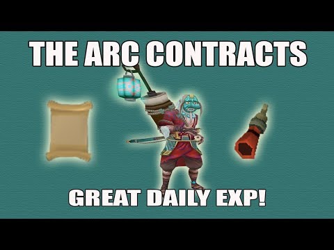 [Runescape 3] The Arc Contracts Guide | Amazing Extra Daily Exp in Uncharted Isles!