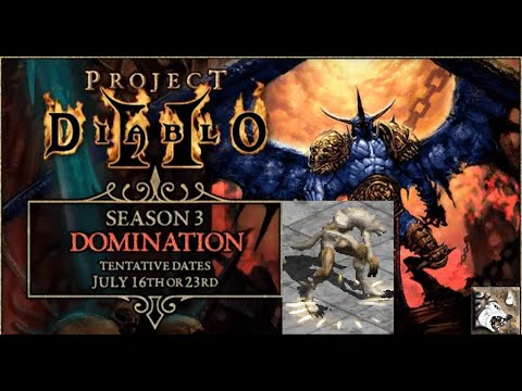Project Diablo 2 - PD2 Season 3 Beta - Rabies Druid Map + Build
