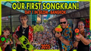 Experience Songkran 2025 in Bangkok's Silom Road | Thailand's Epic Water Festival Adventure