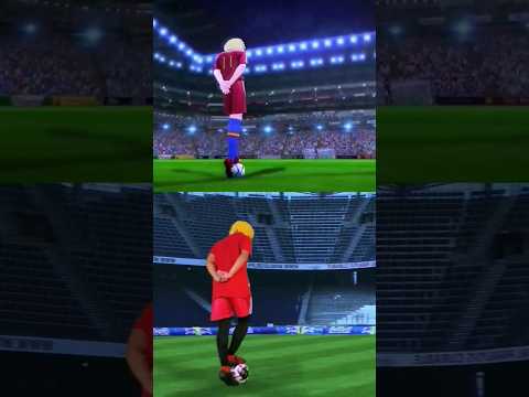 How Anime Characters Play Football 😂 #shorts #captaintsubasa #bluelock