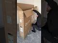 The Huge 75 INCH Hisense QLED TV Satisfying Screen Peel TVMounting 75Inch BigTV HisenseTV