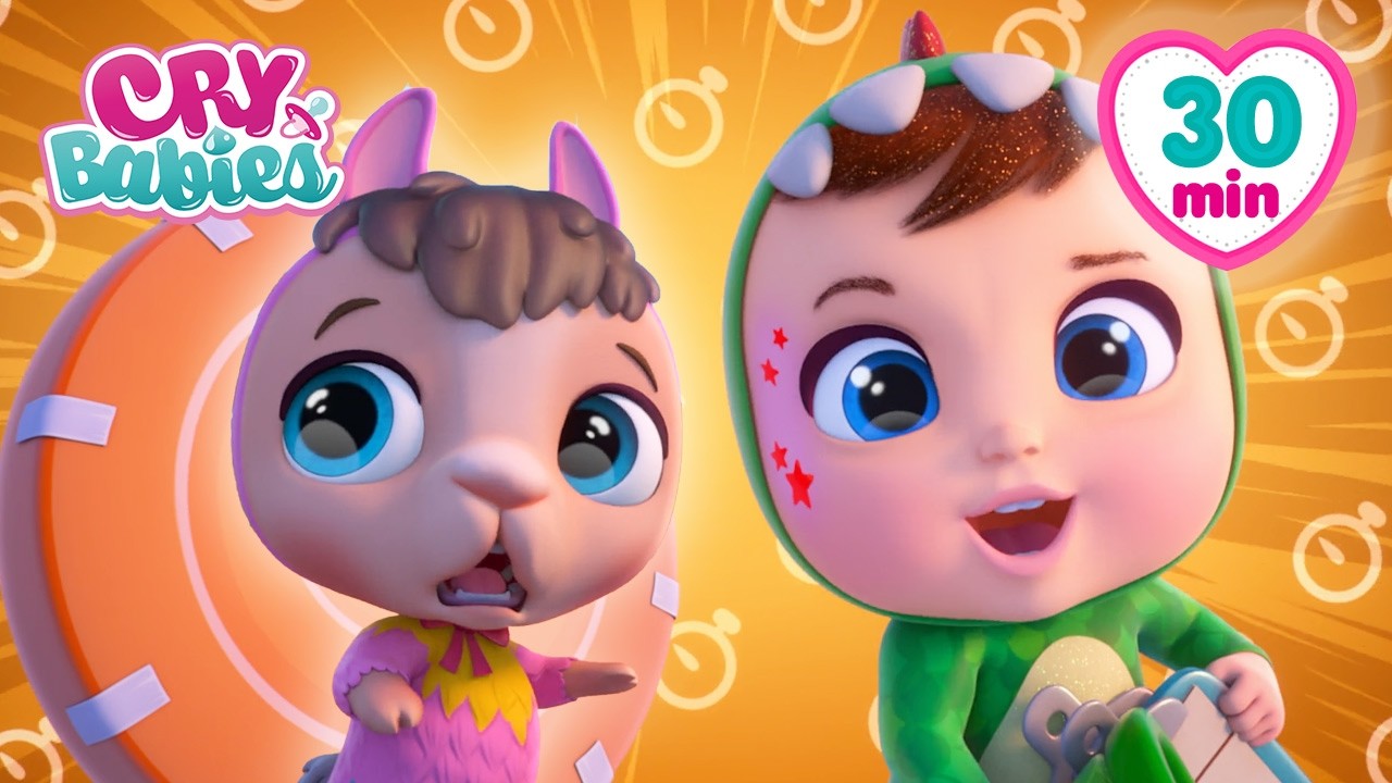 障害物コースで勝つのはどのペット 🐾✨ CRY BABIES 💞 | 全話配信中 | kitoons 日本語版