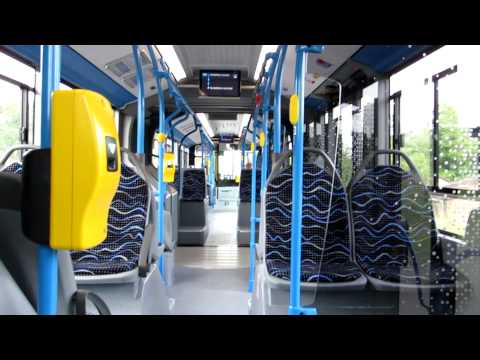 New Mercedes-Benz O530G Citaro 2 in Budapest [1080p]