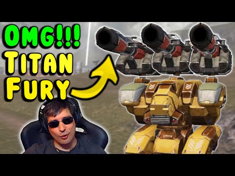 The TITAN FURY! War Robots TSAR Gameplay on Fury - WR Funny Skirmish