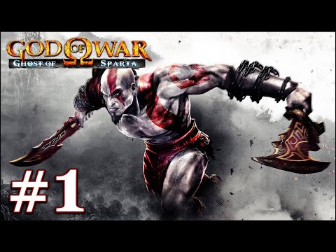 God of War - Ghost of Sparta (PSP) 100% walkthrough part 1