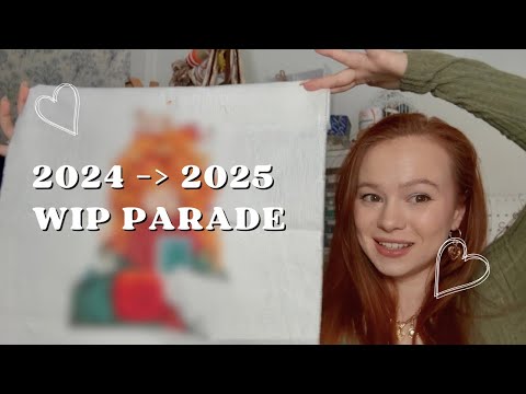 Flosstube #39 2025 WIP Parade!