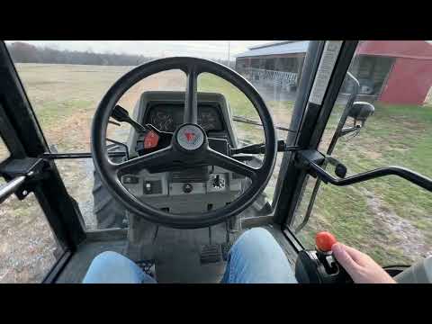 White 8610 Farm Tractor power shift demonstrated
