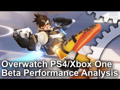 Overwatch Beta PS4 vs Xbox One Gameplay Frame-Rate Test [Work in Progress]