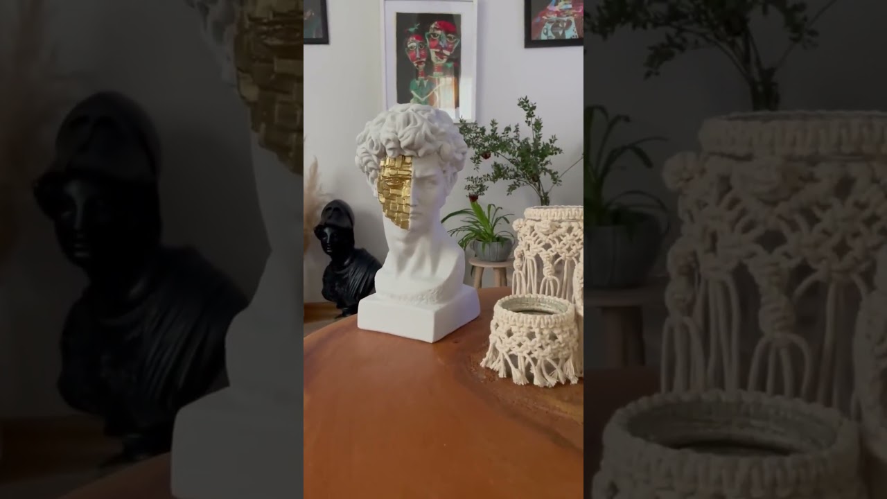 bust of david for sale Modern Home Decor Idea #shortsfeed #DavidBustStatue #bustofdavidforsale